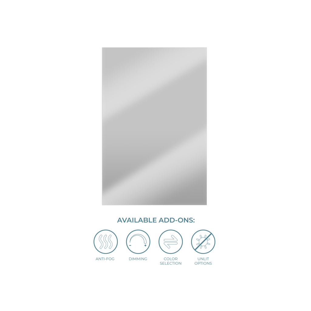 LOOK™ Classic Illuminated Mirror image 1