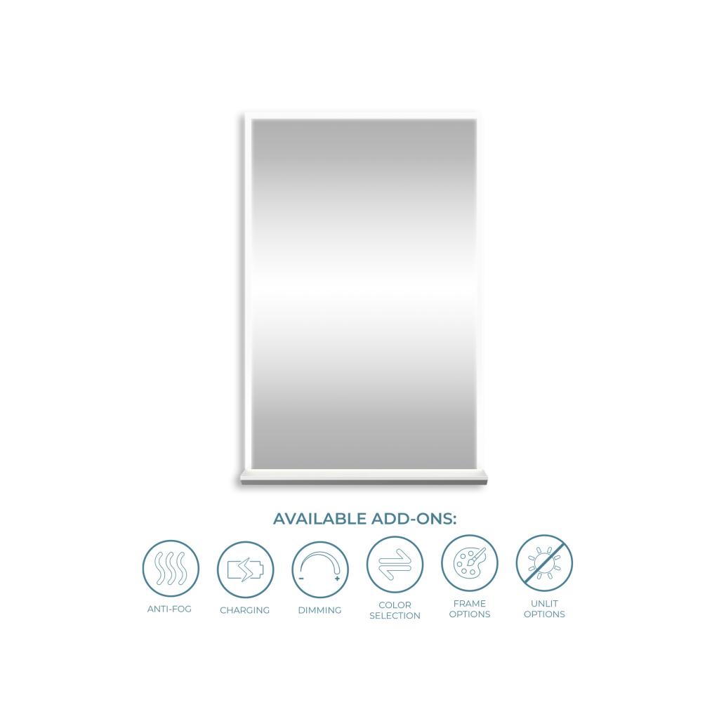Ledge™ Classic Illuminated Mirror image 1