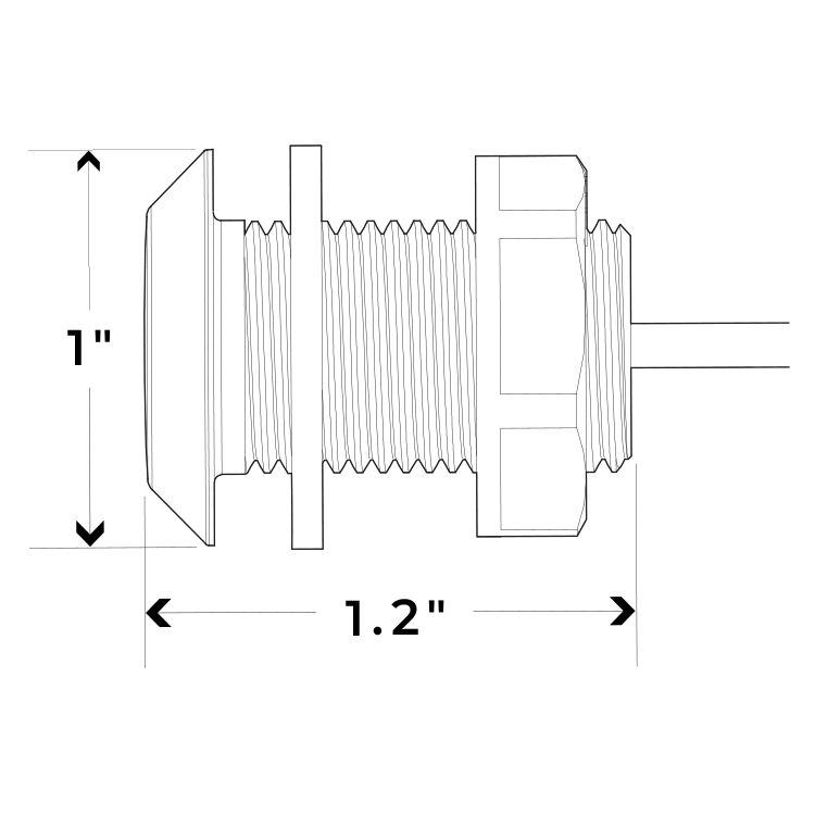 Baitwell Light Dimensions 1