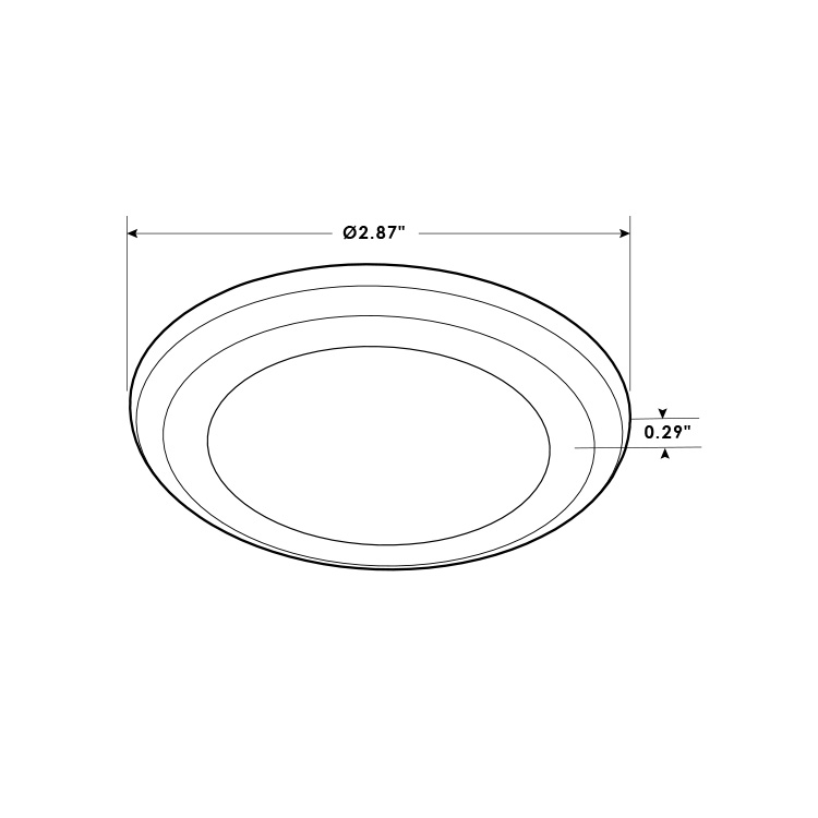 7003 Sheen Overhead Light_Dwg 1