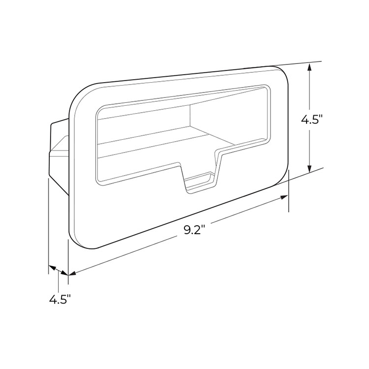 Horizontal Phone Pocket Dimensions 1