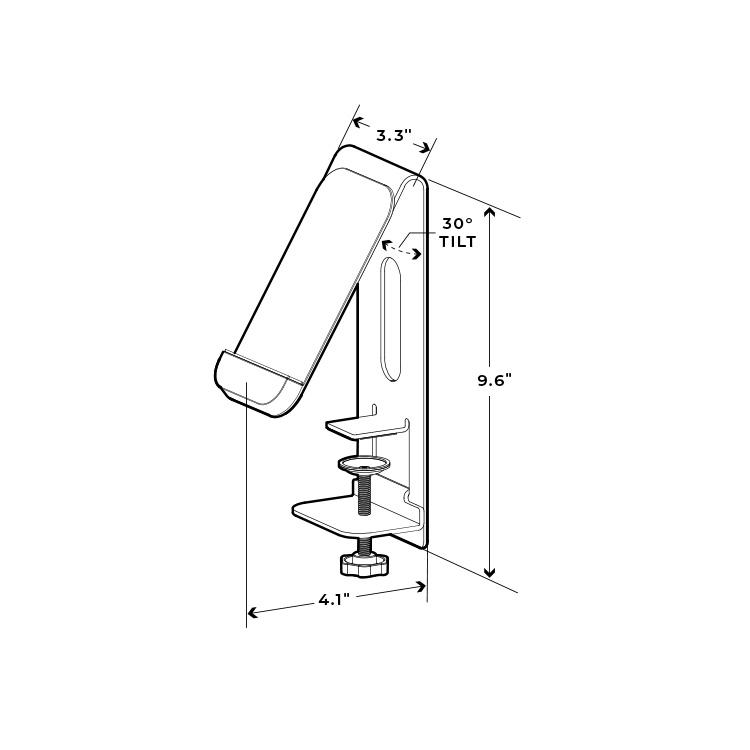 VPH Table Mount_Line Dwg 2